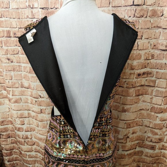 Forever 21 Exclusive Sequin Covered Dress Size Med - Picture 9 of 11